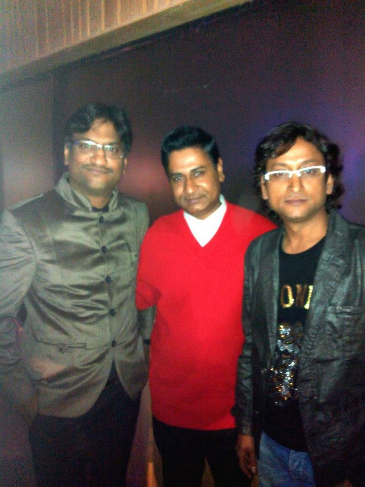 Shekhar with Ajay-Atul